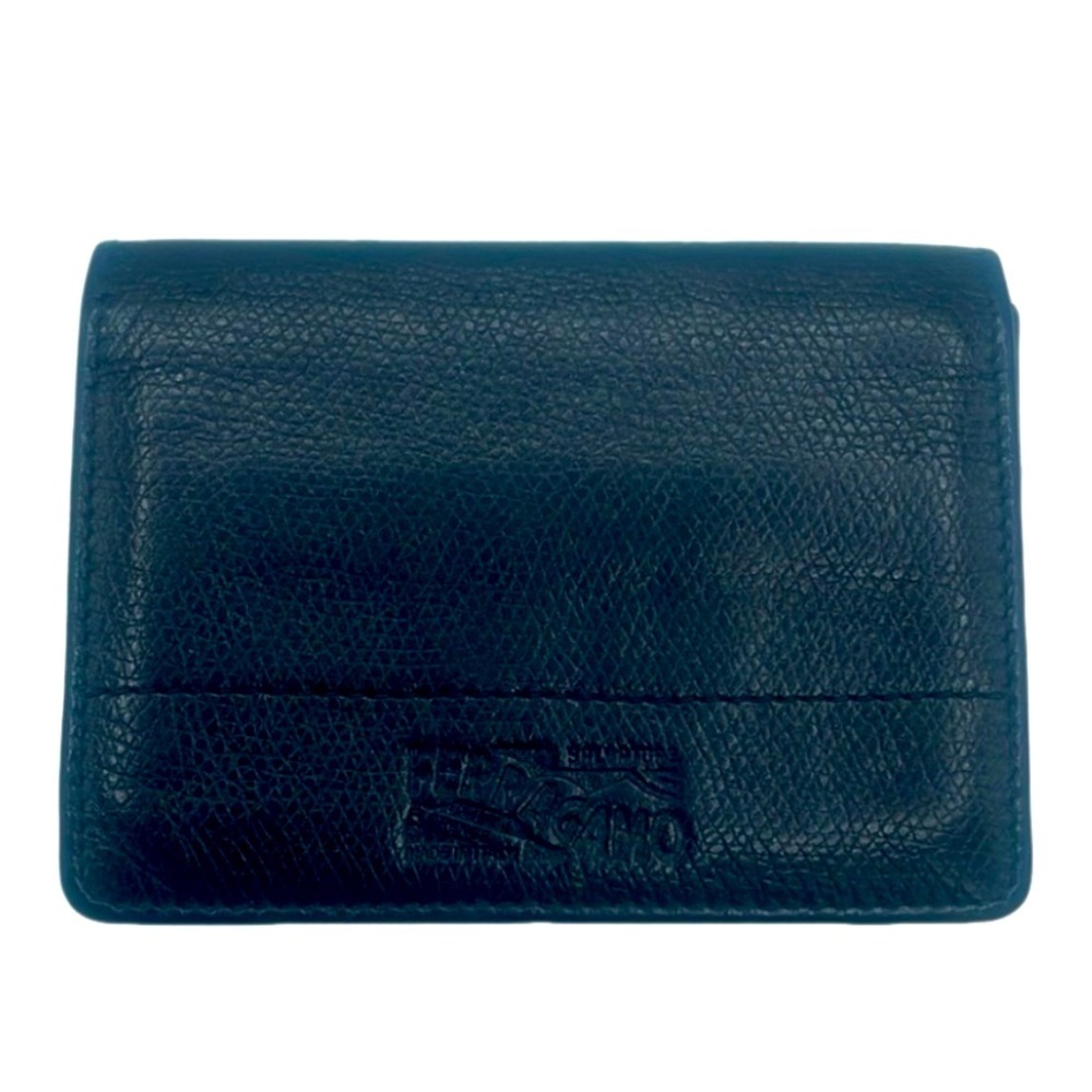 Salvatore Ferragamo Black Unisex Leather Cardholder EXCELLENT CONDITION - Picture 3 of 10